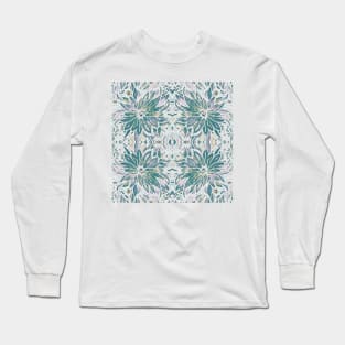 Mandala Military Flower Explosion Long Sleeve T-Shirt